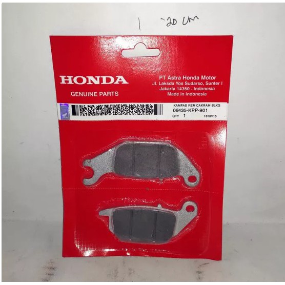 Kampas Rem Depan HONDA Mega Pro Tiger SupraX 125 | KPP