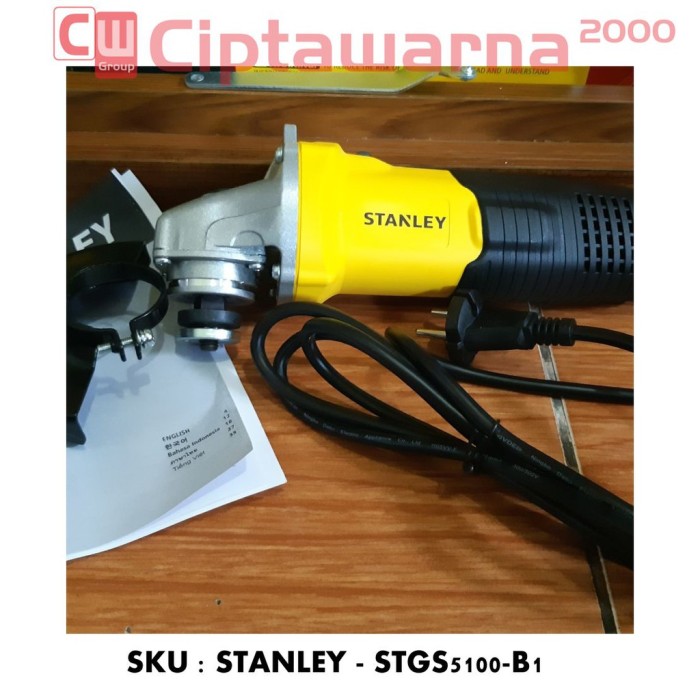 STANLEY STGS 5100 Mesin Gerinda STGS5100 Angle Grinder