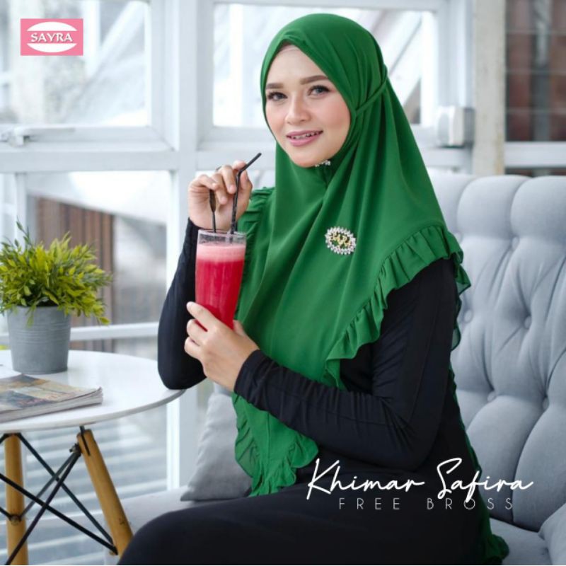 KHIMAR SAFIRA (FREE BROS SAYRA) ORIGINAL SAYRA