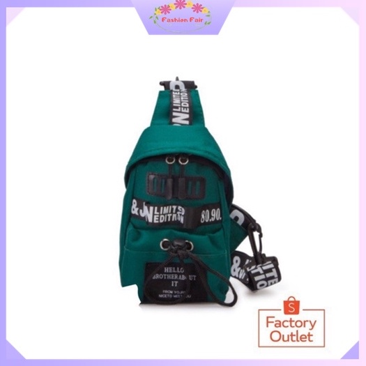 [LOKAL] Fashion Fair - WAISTBAG DHEA - Tas Selempang Pria Wanita