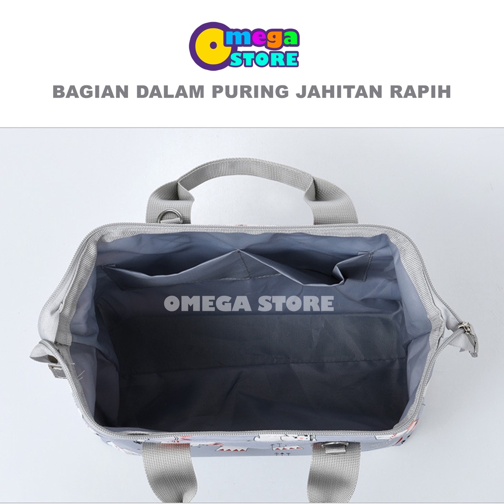 [O&amp;S] Tas Ransel Wanita Diaper Bag Tas Perlengkapan Bayi Mom&amp;Baby Bag Multi-Function Waterproof-OS231