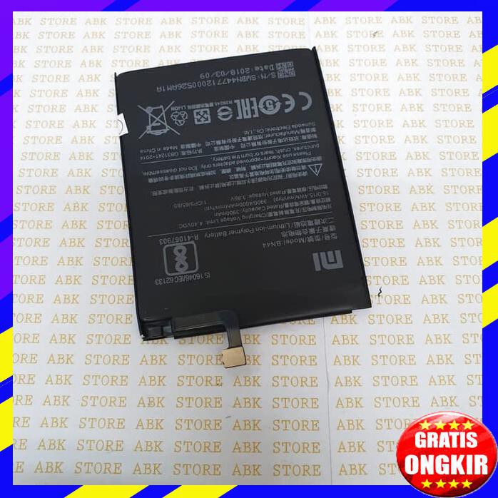 ACC HP BATERAI XIAOMI REDMI 5 PLUS NOTE 5 BN44 ORIGINAL