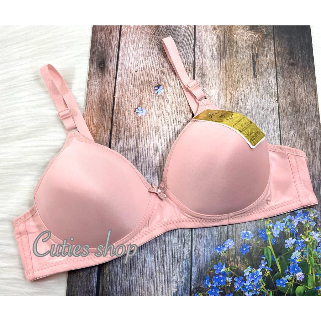 BRA polos - non kawat - busa tipis - sz 36-42