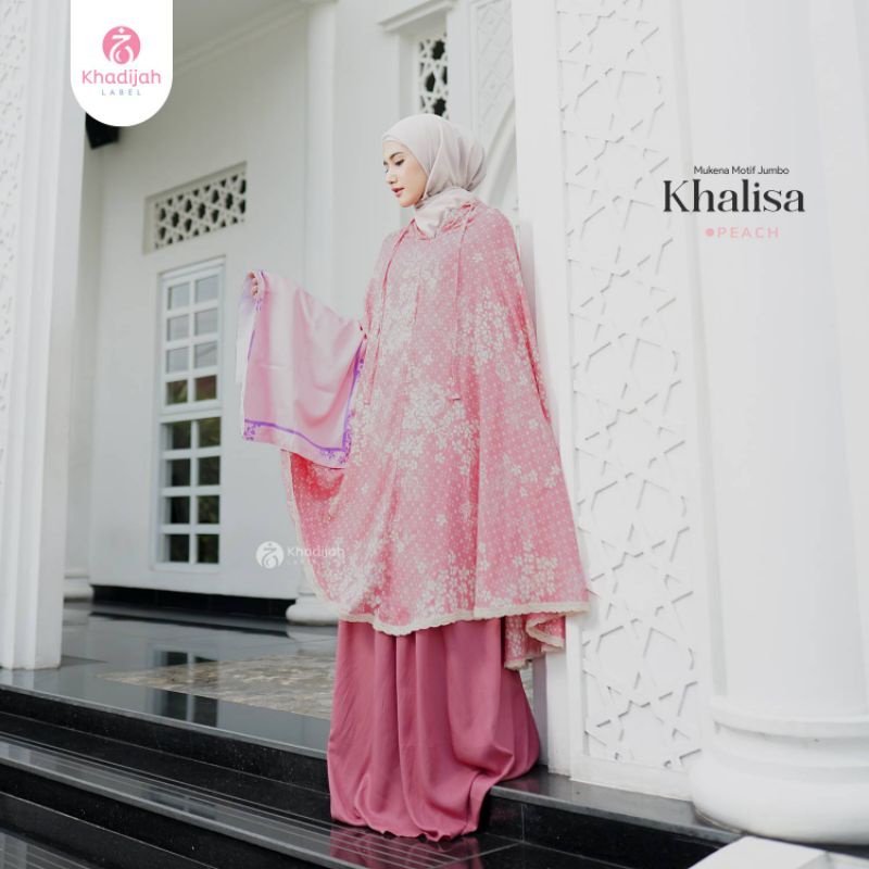 Mukena Rayon Khalisa 2 in 1 by Khadijah Label original