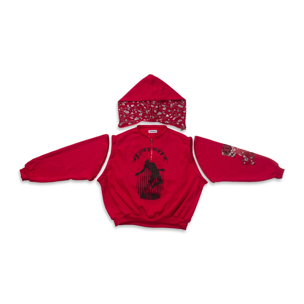 DECONSTRUCTED MULADHARA HOODIE