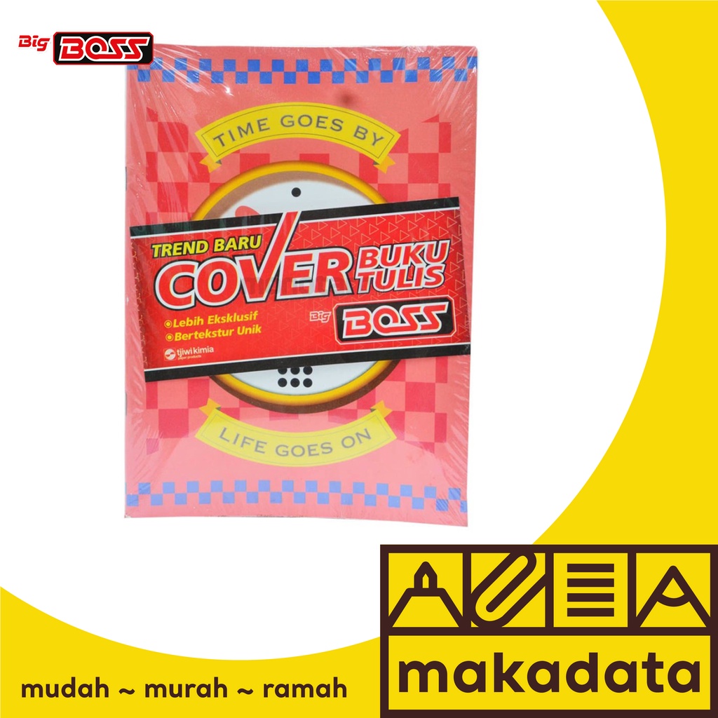 

BUKU TULIS BIG BOSS 42 LEMBAR 6 PCS / BOXY B5 (1 PACK)