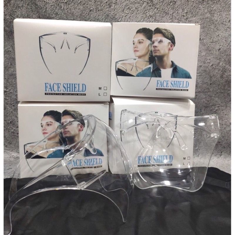 Face shield kacamata premium akrilik