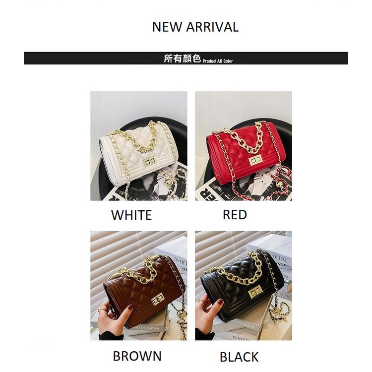 ( 2PC 1KG ) GTBI998878202 New Arrival  !!!  Tas Selempang Wanita Import  Premium Terbaru