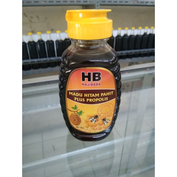 

Madu Hitam Pahit Plus propolis 350 ml
