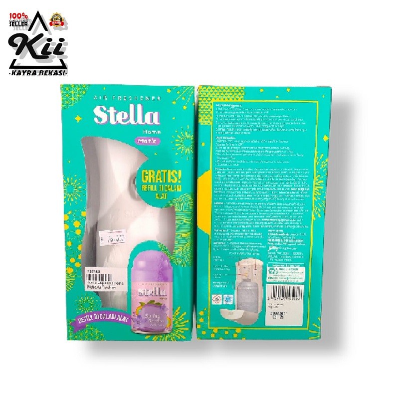 Stella Dispenser Home Matic Spray Air Freshner - Paket Stella Matic