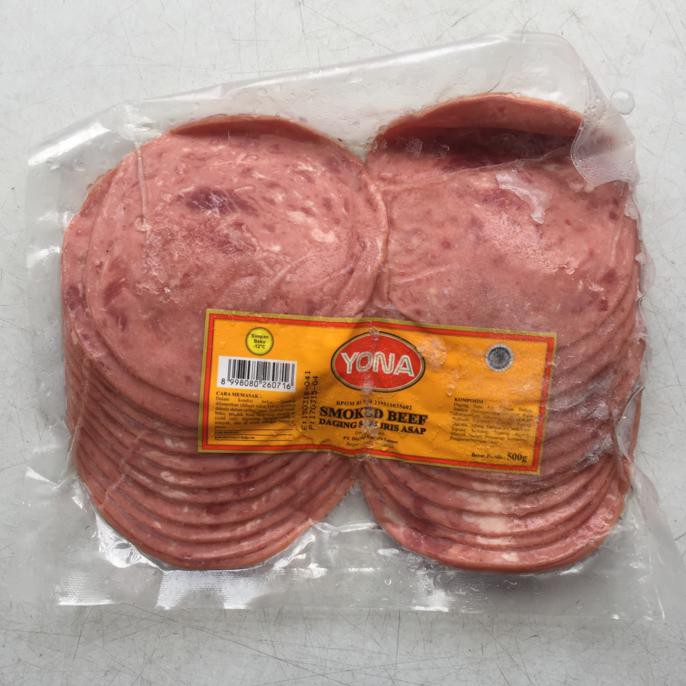 

ENAK Yona Smoked Beef 500g TERLEZAT