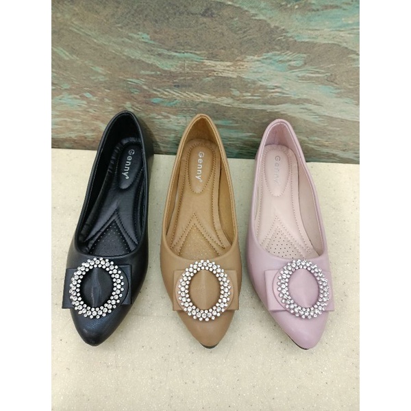 sepatu flat wanita GENNY ori