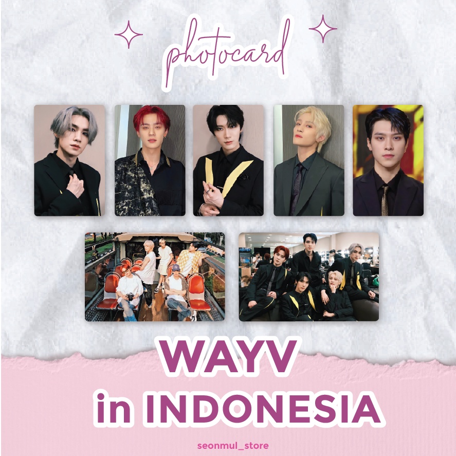 PHOTOCARD WAYV IN INDONESIA / PC WAYV