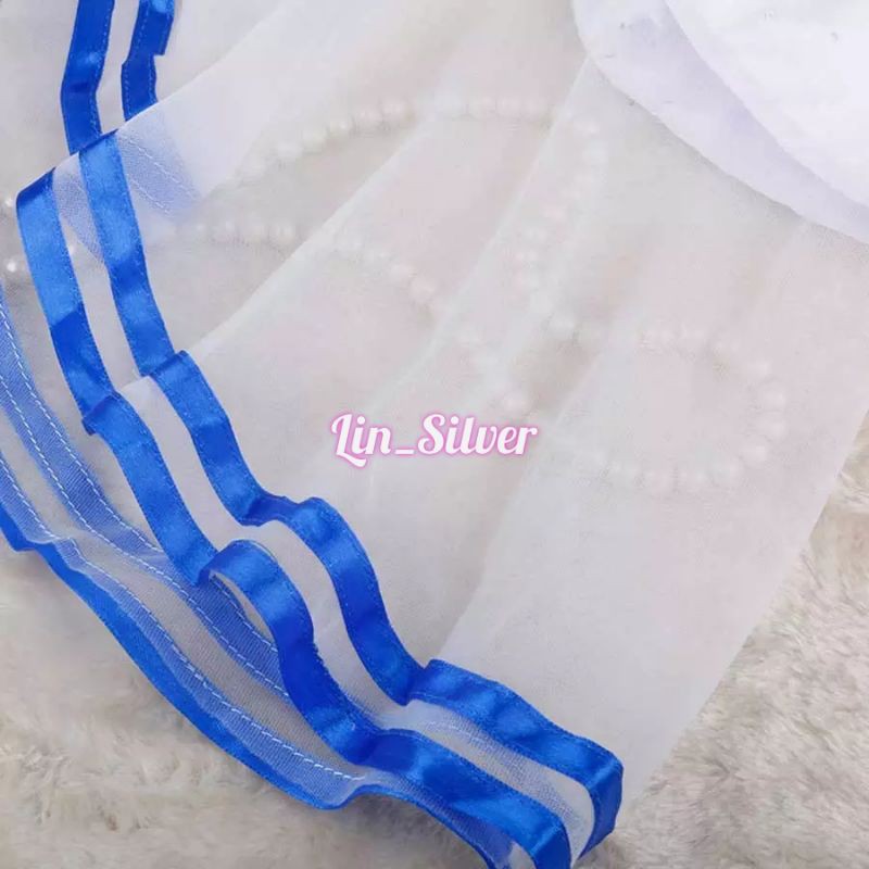 Lingerie Cosplay Kostum Transparan Sailor Pelaut Wanita Seksi