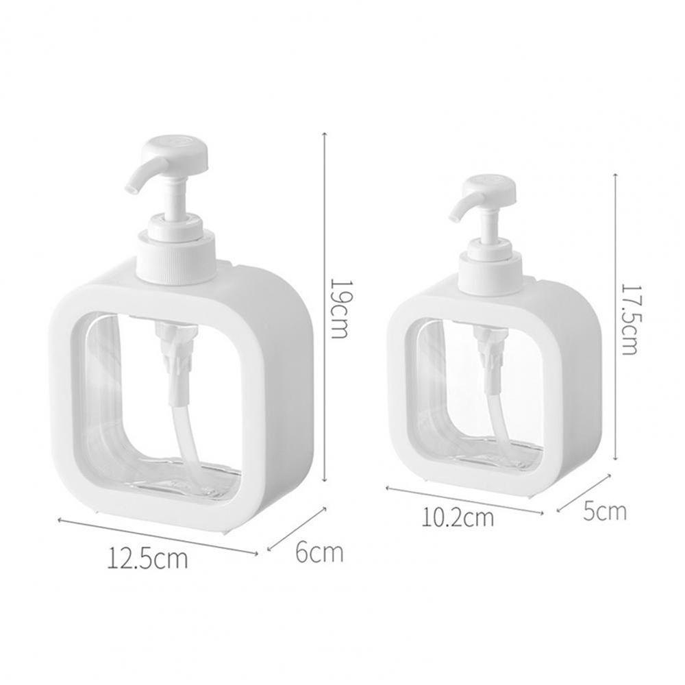 Populer Dispenser Sabun 300 /500ML Isi Ulang Shampoo Shower Gel Hand Sanitizer Wadah Pompa Plastik