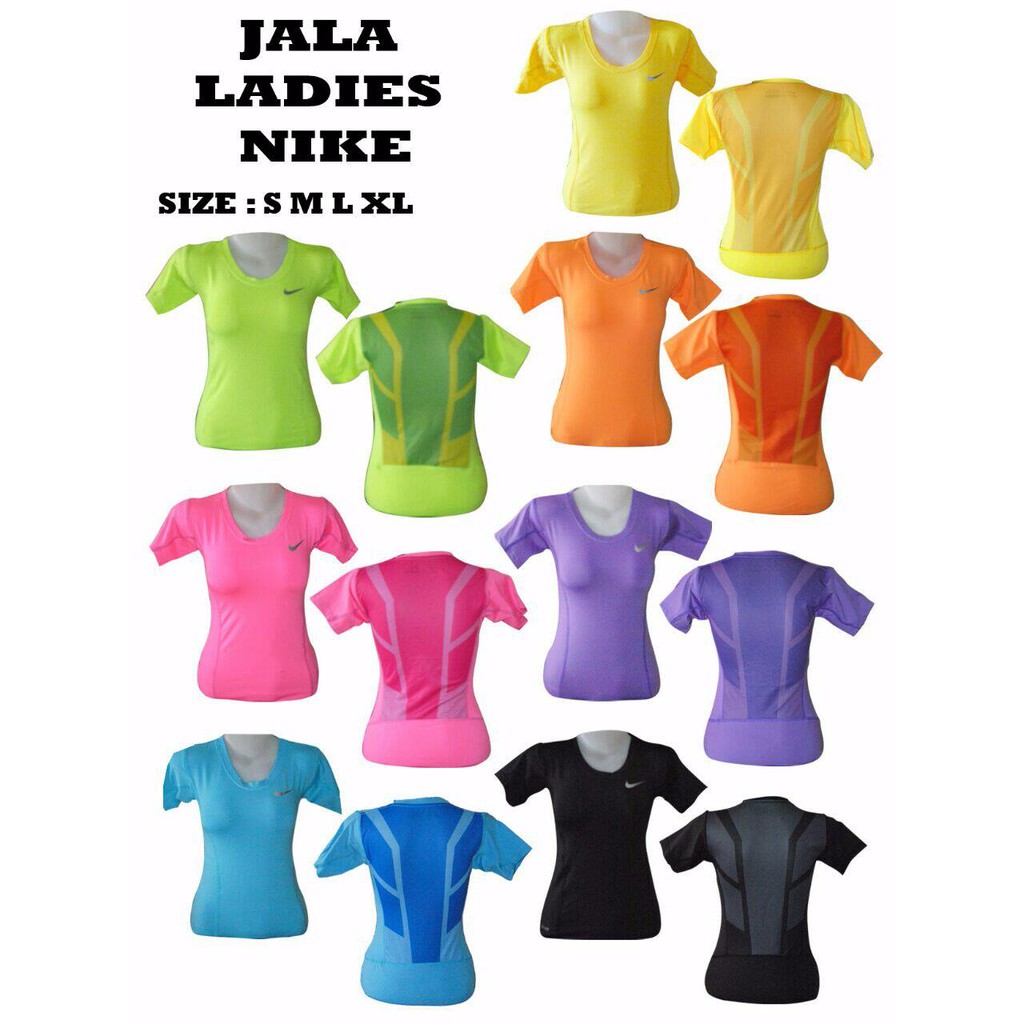 KAOS BAJU SINGLET GYM SENAM NIKE WANITA YOGA ZUMBA RENANG FITNES CEWEK