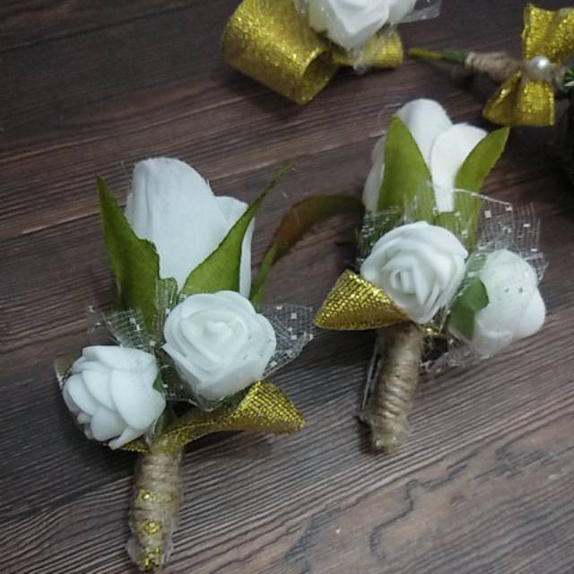 PROMO Korsase bunga jas bunga pendamping / pengantin