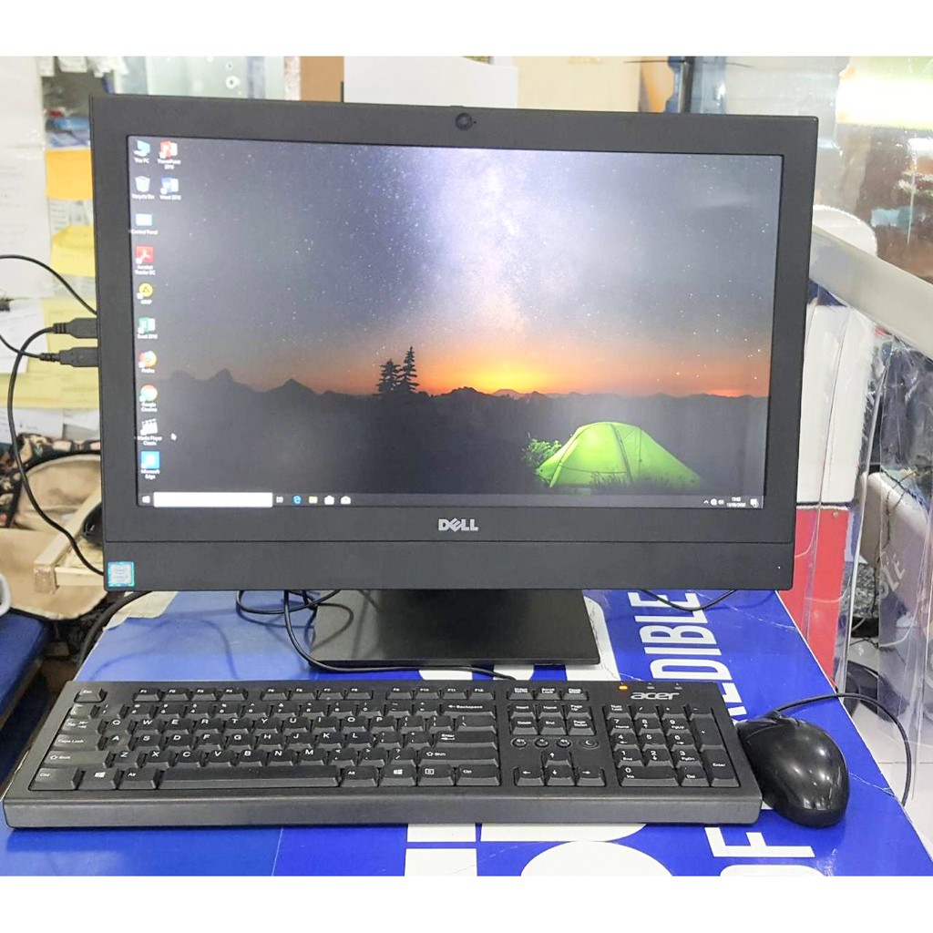 ALL IN ONE DELL OPTIPLEX 3240 - Core i5 6500 4GB 500GB VGA INTEL - AIO BEKAS BANDUNG