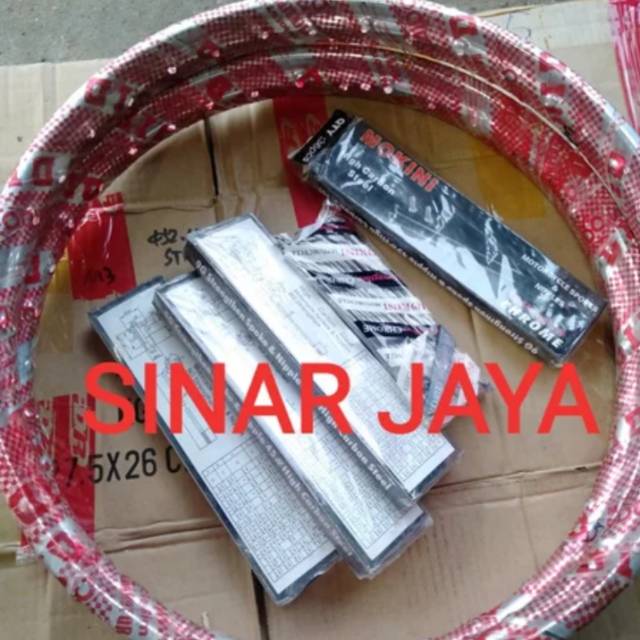 velg jari aluminium or  besi seribu did rossi tdr SNI original 120 140 160 17 plus jari2