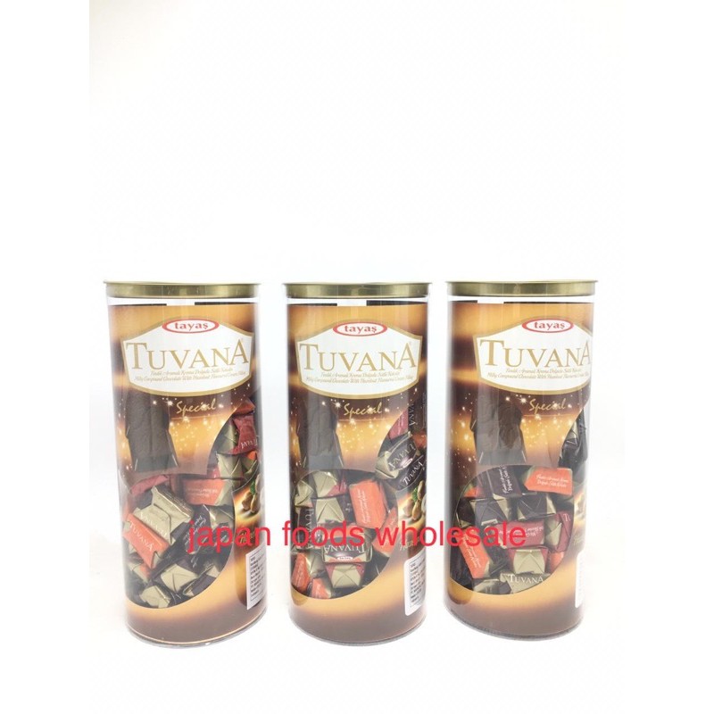 Tayas Tuvana 600gr 3pc / coklat impor / coklat turki