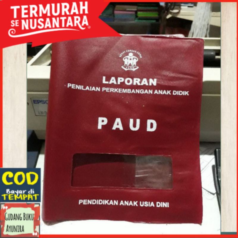 

Sampul Raport Paud Ukuran a5 / Buku Tulis, 16,5 x 21,5 cm/rapot paud/perlengkapan sekolah/activity