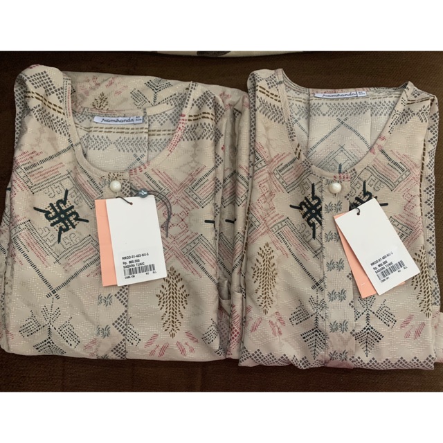 Segara tunic nude preloved ria miranda