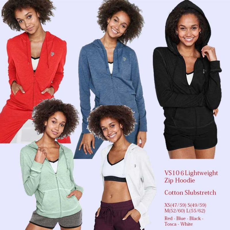 VS106 LIGHTWEIGTH ZIP HOODIE
