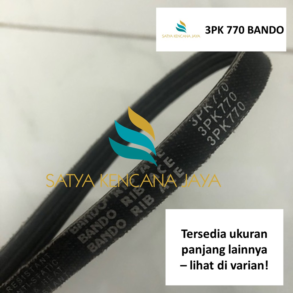 [COD] V-BELT/FAN BELT RIBBED 3PK 610 / 3PK 625 / 3PK 735 / 3PK 770 / 3PK 790 / 3PK 800 / 3PK 920 BAN