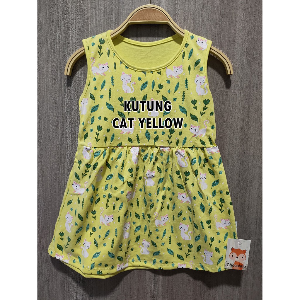 Dress / Gaun Anak 1-3 Tahun Kutung