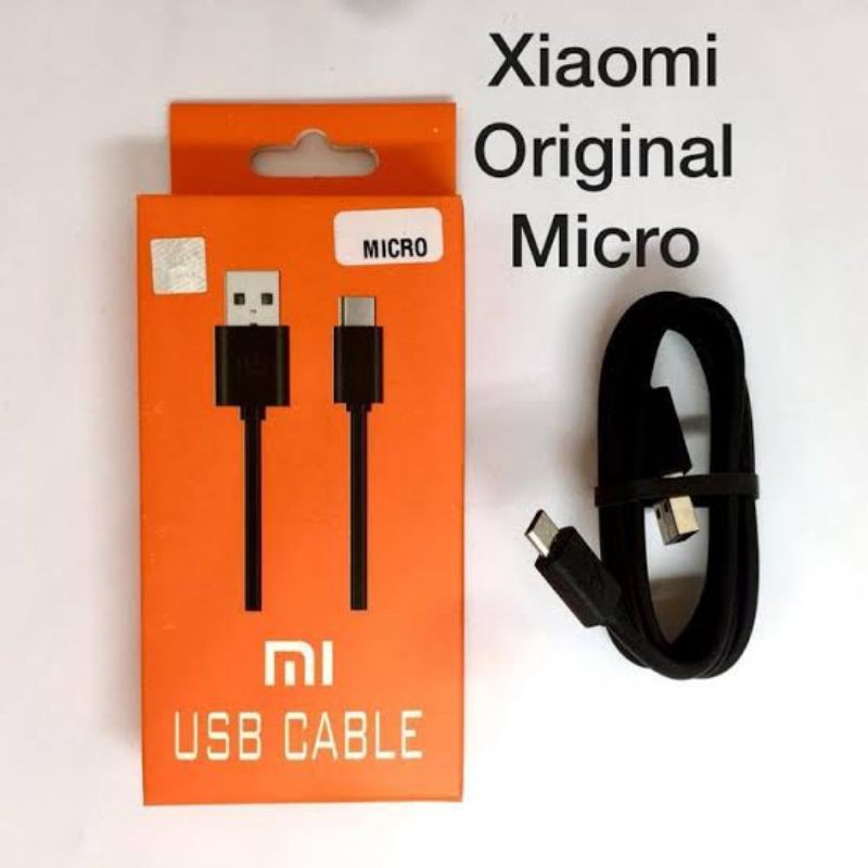KABEL DATA XIAOMI MICRO USB FAST CHARGING 2A REDMI 2 3 3S 4 4A 4X 5 5A 6 6A 7 7A