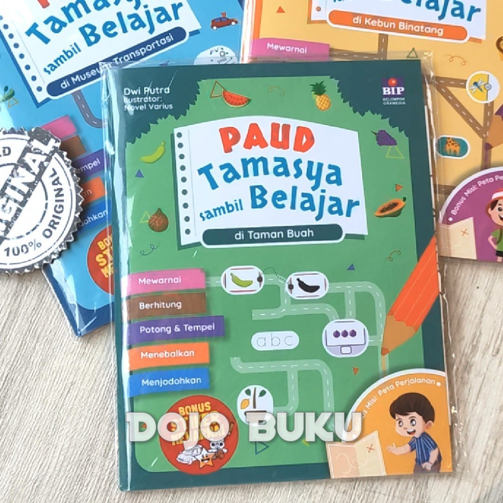 Buku Seri Paud Tamasya Sambil Belajar by Dwi Putra