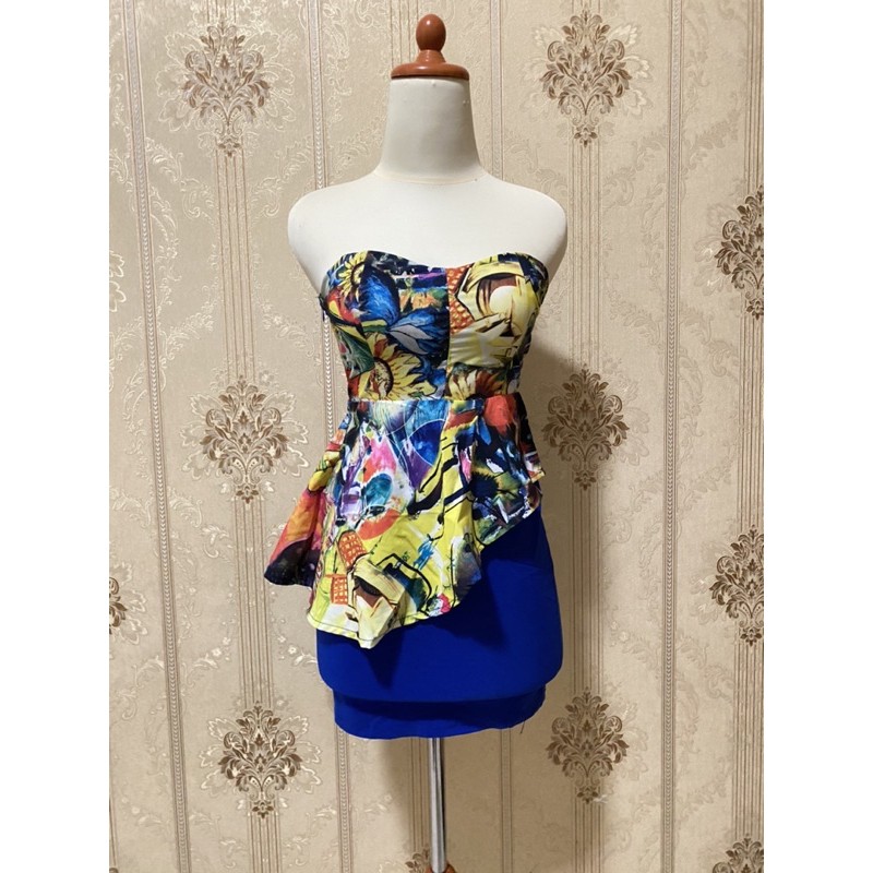 Dress Biru Dongker