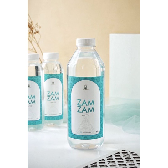 

[Munawwara.id] 1 LITER Air Zamzam 100% Original Import Makkah | Air Zam Zam 1L Pure Asli