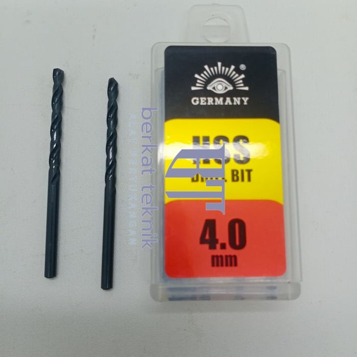 mata bor besi hss cap mata / tjap mata 4mm