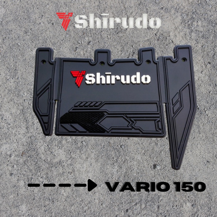 Mudflap vario / Mudflap vario 150 led / karet kolong vario 150 led
