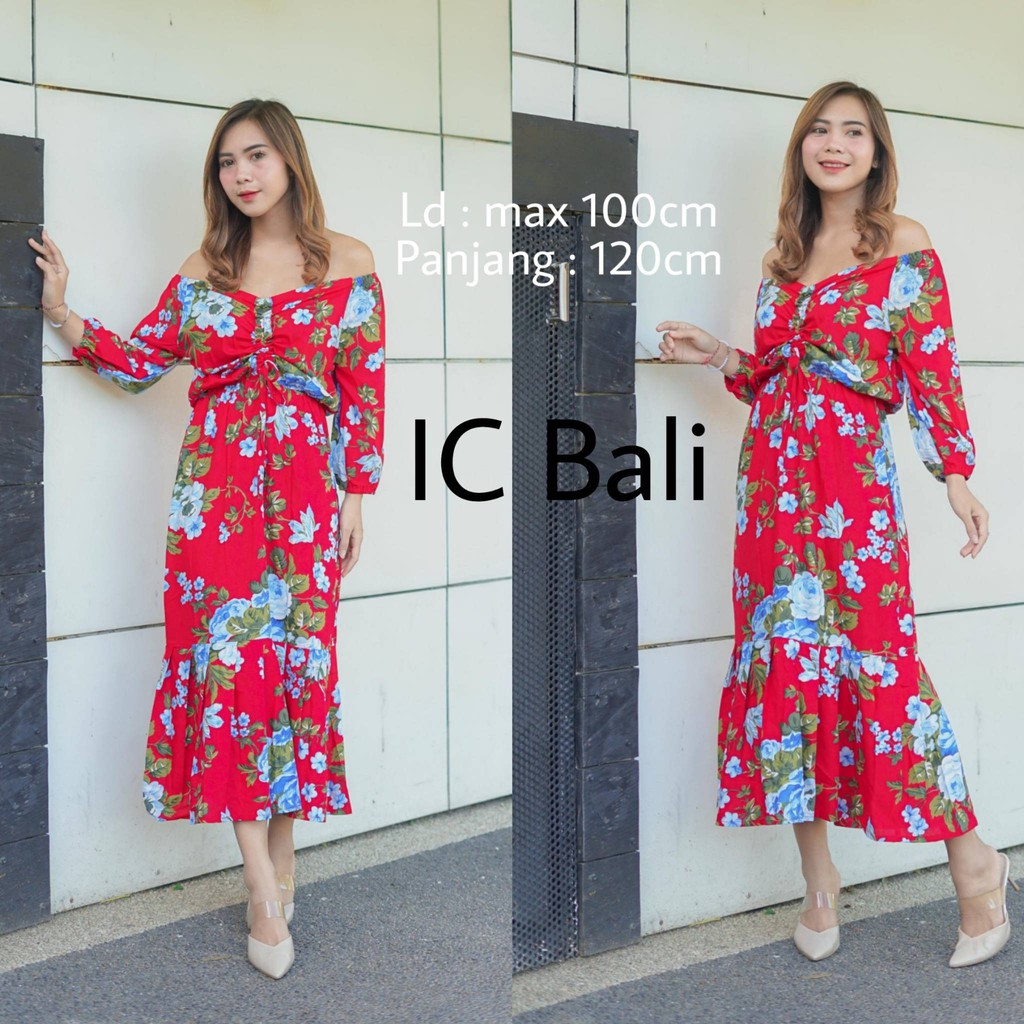 DRESS CANDA SERUT/ CS001/ DRESS KASUAL/ DRESS PANTAI/ DASTER BALI