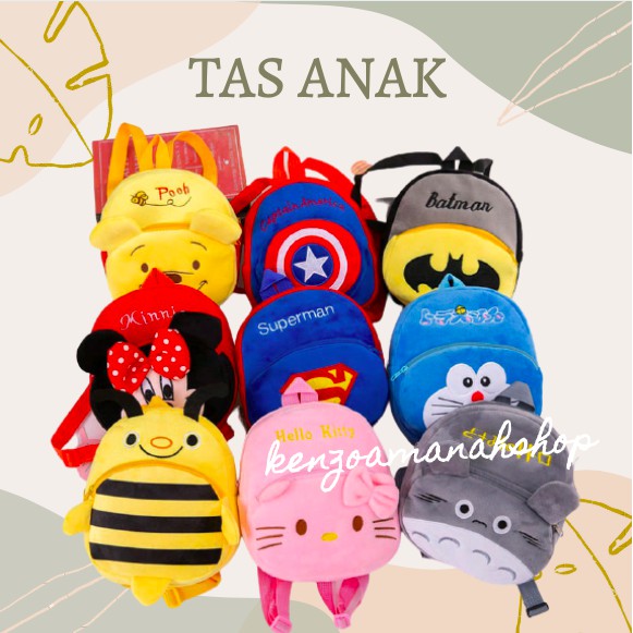 Tas Anak Motif Kartun