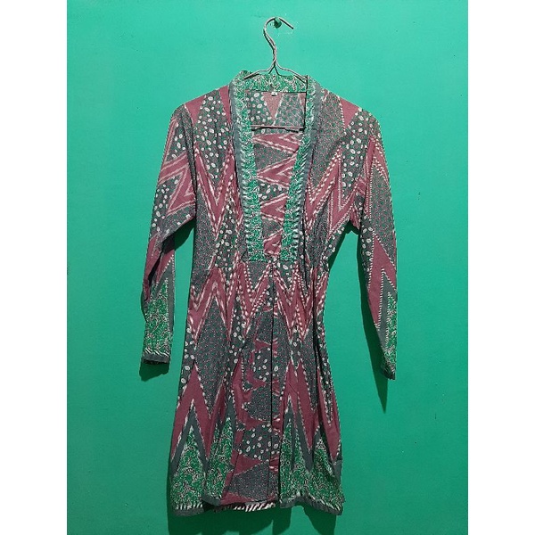 preloved tunik batik