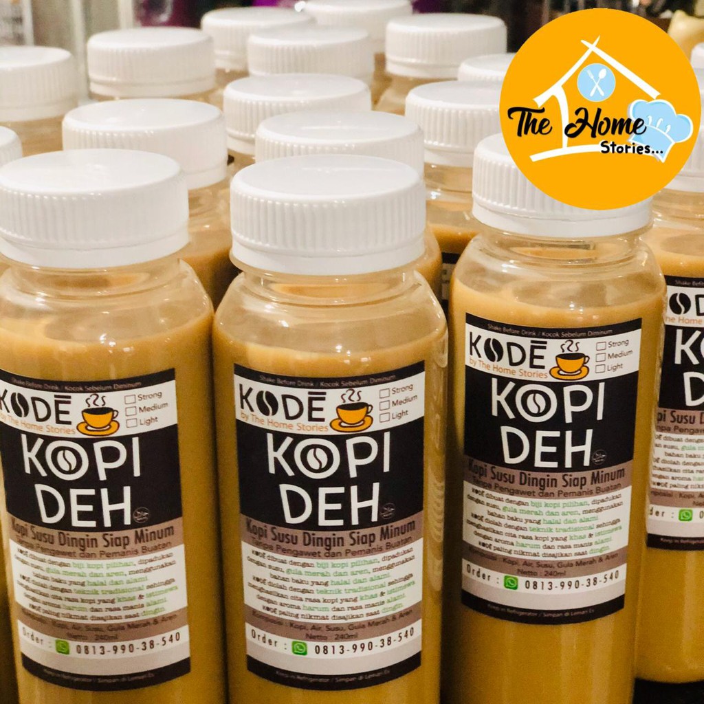 

KOPIDEH, Kopi Susu Botol 250ml (INSTANT/SAMEDAY)