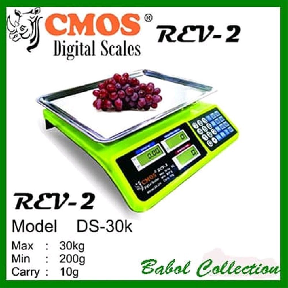 Unik Timbangan Digital-timbangan buah-timbangan Laundry-Timbangan Cmos DS 30K Berkualitas