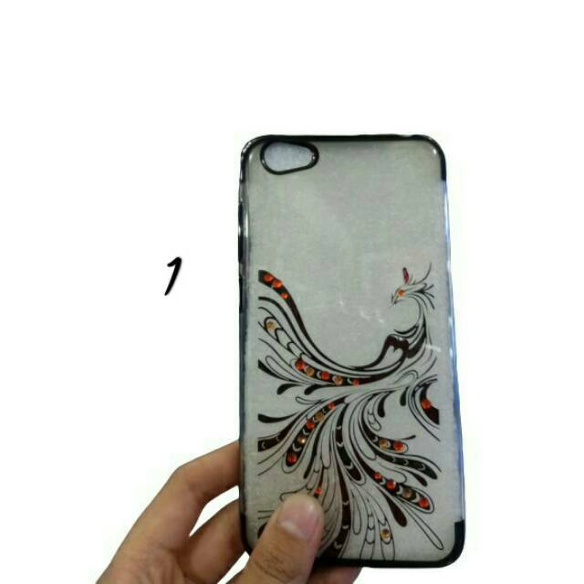 Softcase shinning chrom phoenix vivo Y55