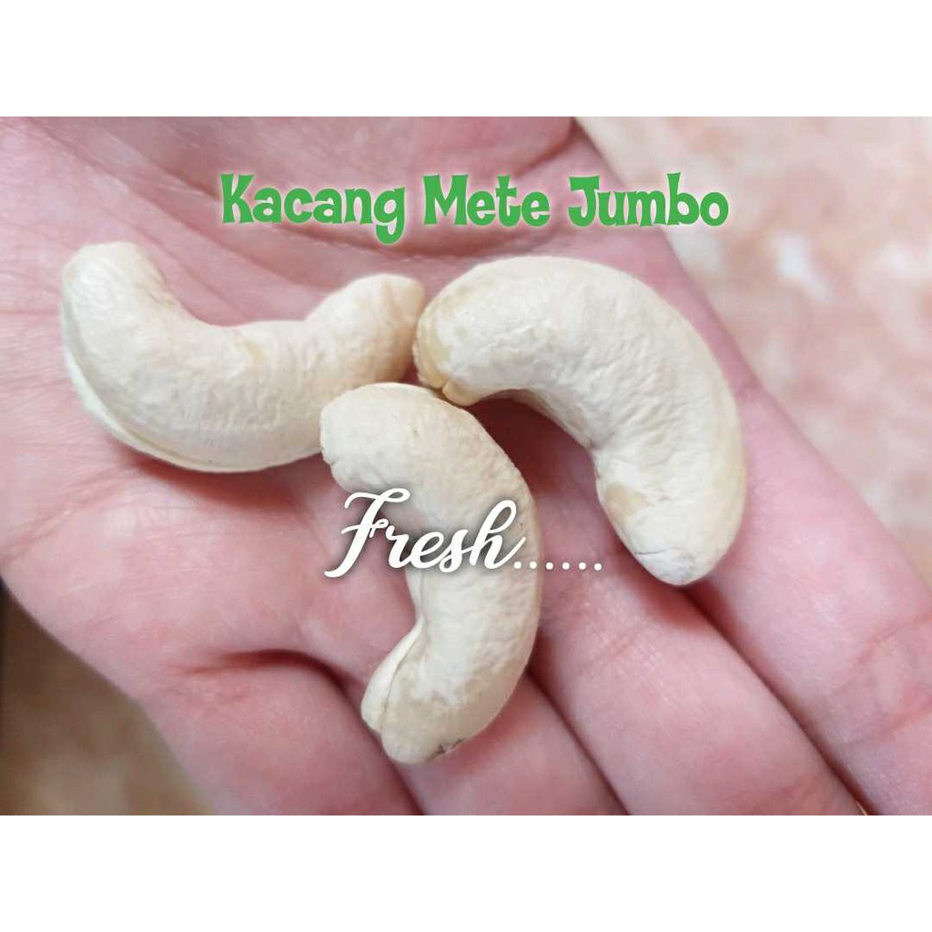 500gr SUPER kacang Mede Mete Cashew Mentah oleh2 khas wonogiri termurah SOLO tangan pertama