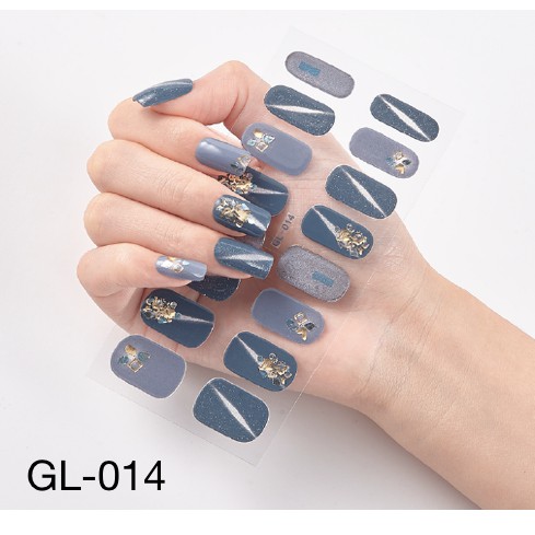 16Pcs/Stiker Kuku Murah / Nail Art Sticker / Nail Art Stiker / Nail Art &amp; Sticker Tipe GL