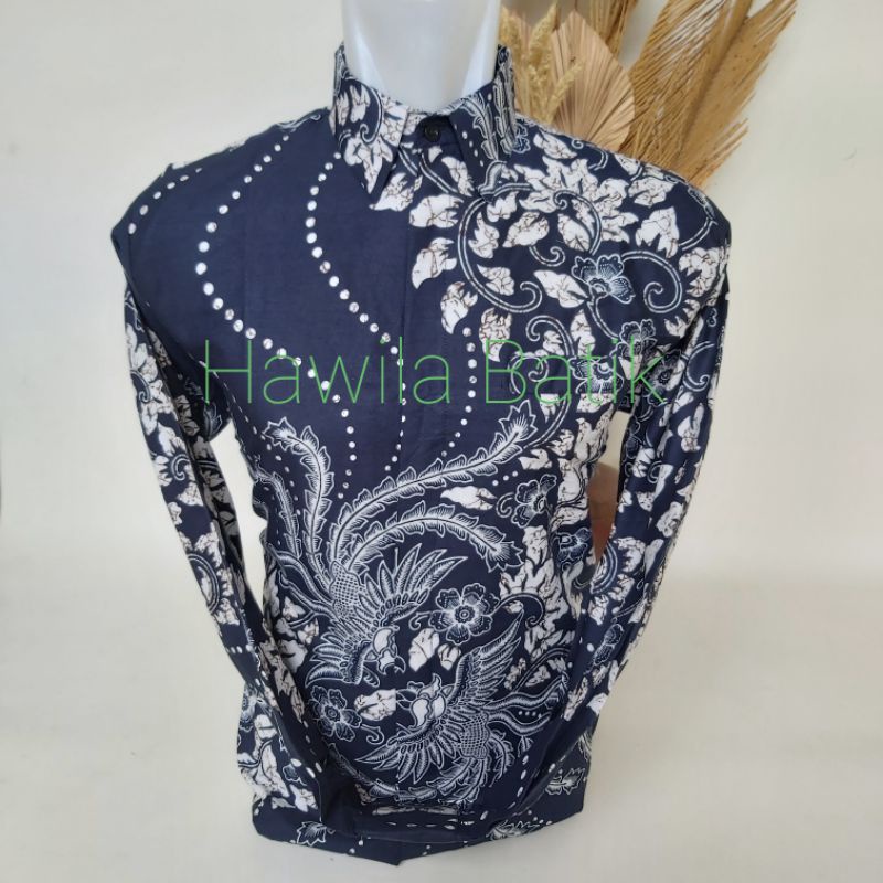 Couple Batik Kemeja dan Rok Lilit Katun Premium