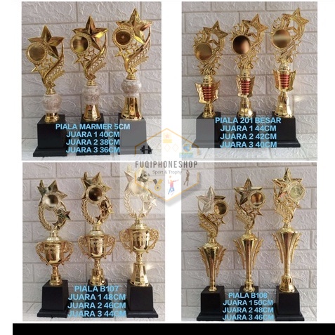 PIALA TROPHY KEJUARAAN BODY 1 SET JUARA 123