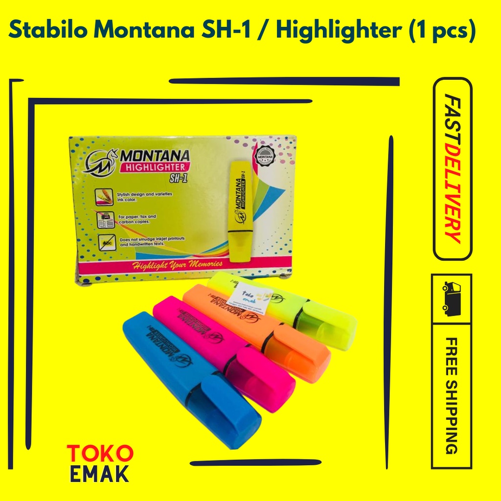 

Stabilo Montana SH-1 / Highlighter (1 pcs)