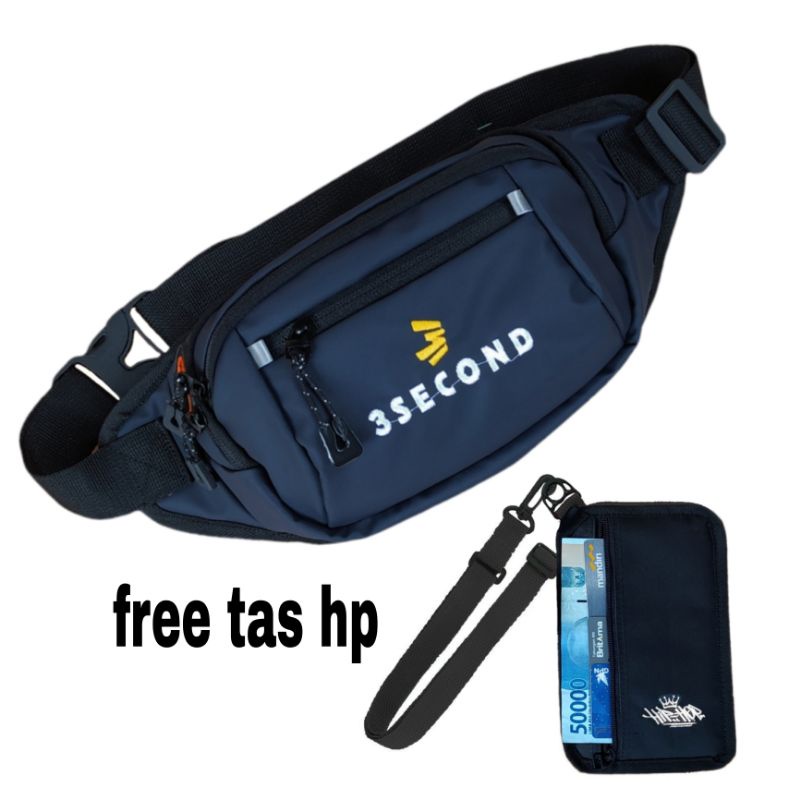 waistbag pria distro bonus tas hp hiphop