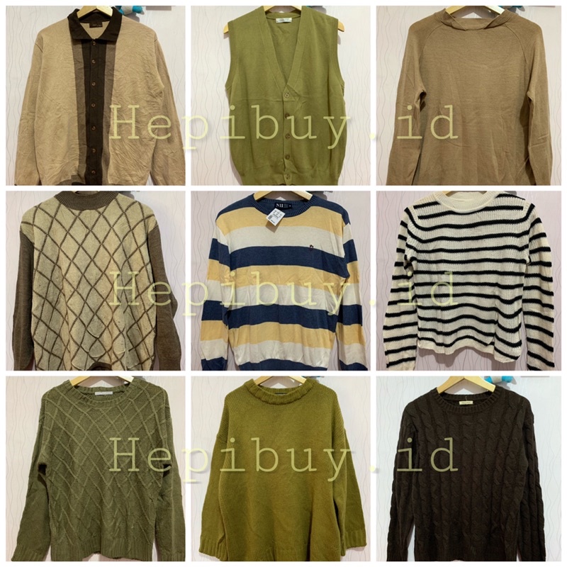 Thrift Rajut Knitwear Part 1