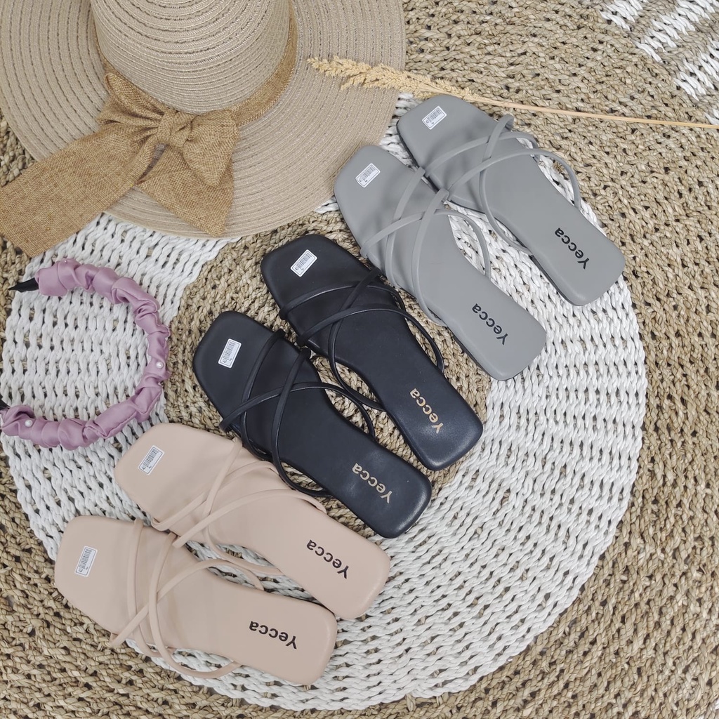 SENDAL SILANG 2 WANITA/SENDAL CASUAL