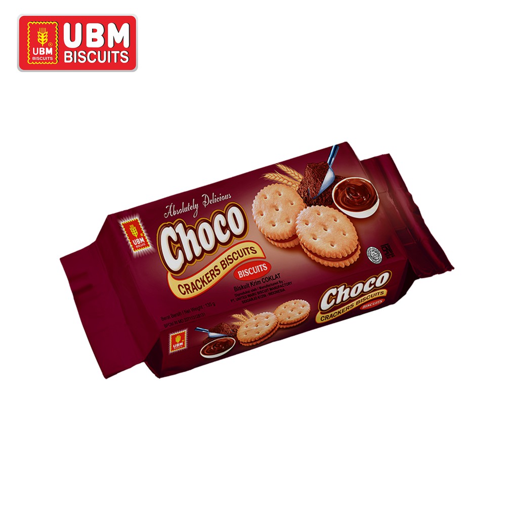 

UBM Biscuits Choco Crackers 135g